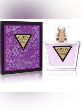GUESS Seductive Charm Perfume 2.5 FL. OZ - Purple & Gold Accents